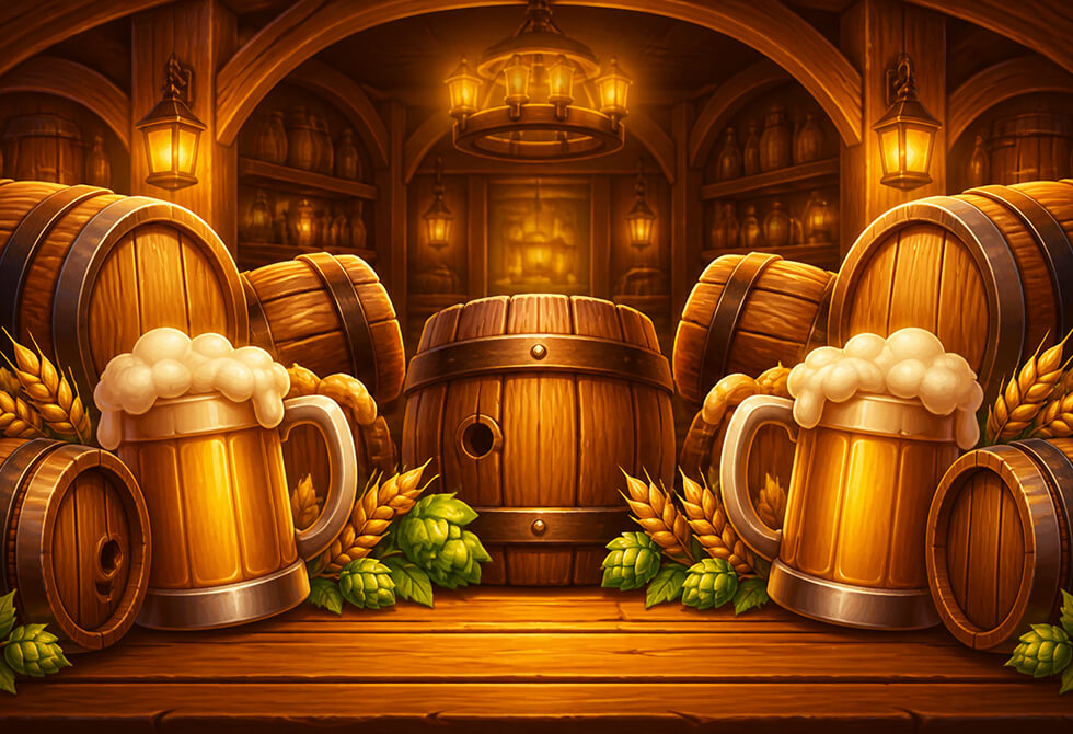 Cuatro juegos de temática cervecera inspirados en la iconografía de la cerveza